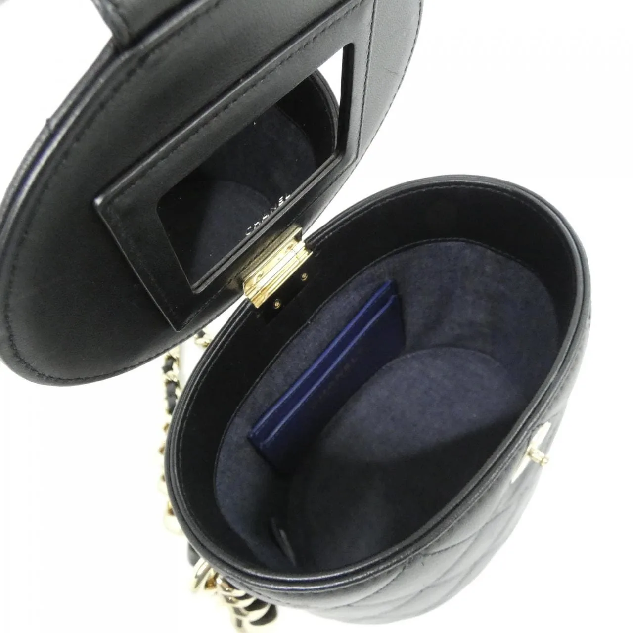 CHANEL Chanel 19 AS1355 Shoulder Lambskin 黑色 羊皮 中古品A - 縮圖 9