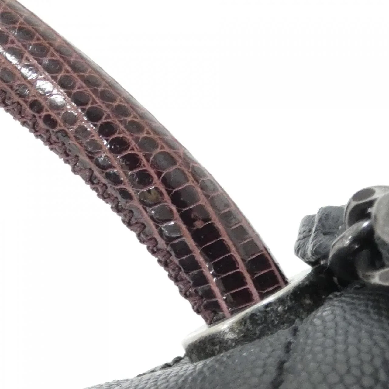 CHANEL 92992 Handbag Grained Calfskin Black Grained Calfskin - Thumbnail 7