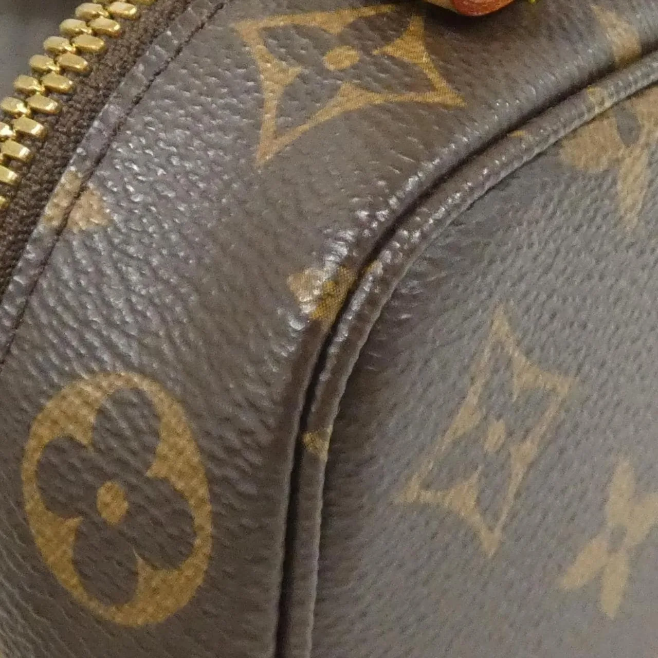 LOUIS VUITTON M80446 Shoulder Monogram 黑色 Monogram 中古品A - 縮圖 5