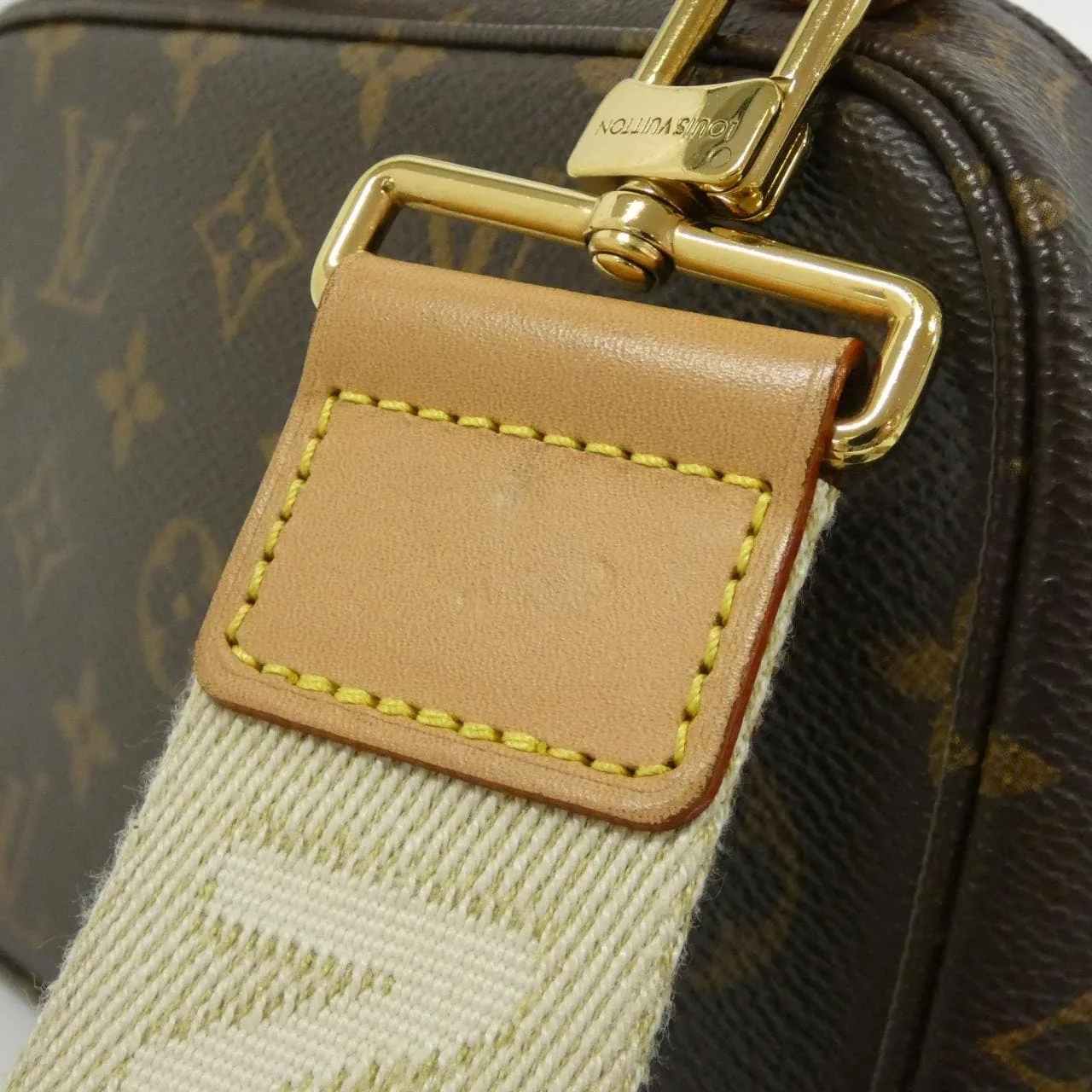 LOUIS VUITTON M80446 Shoulder Monogram 黑色 Monogram 中古品A - 縮圖 7