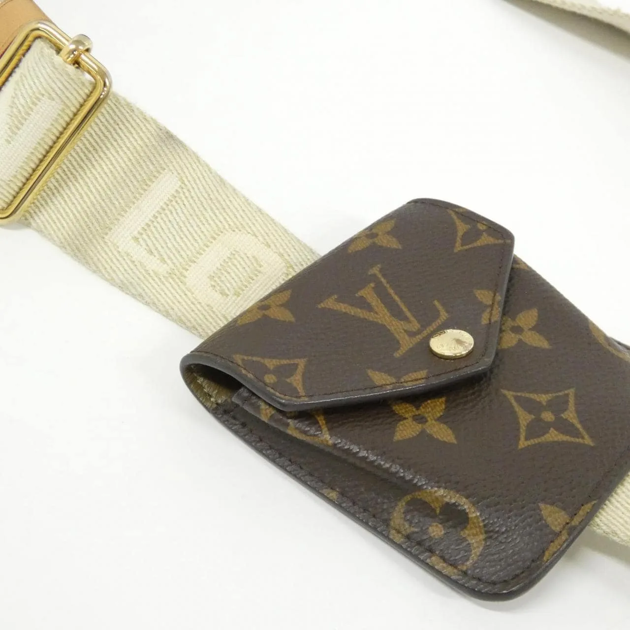 LOUIS VUITTON M80446 Shoulder Monogram 黑色 Monogram 中古品A - 縮圖 9