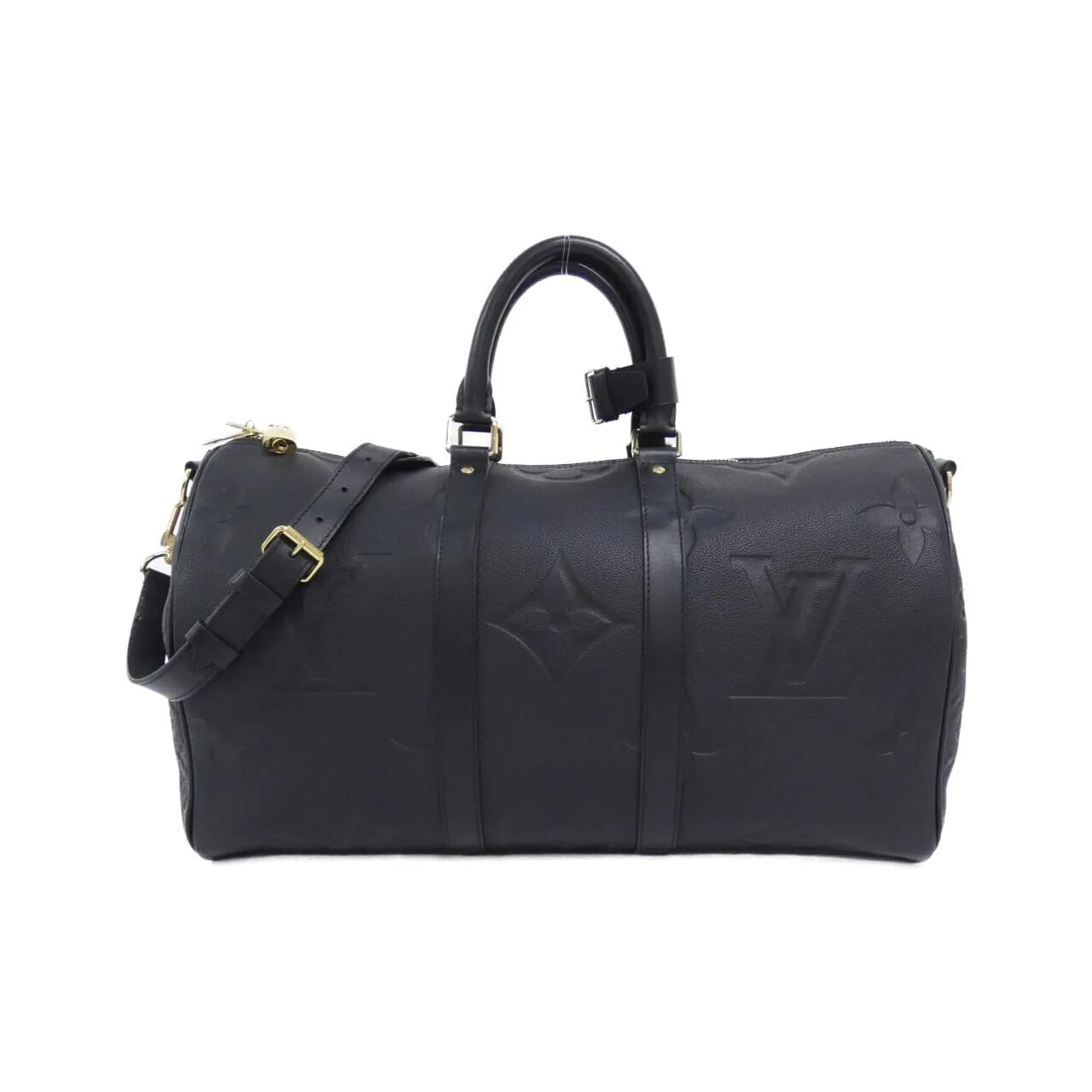 LOUIS VUITTON Keepall M45532 Boston Monogram Black