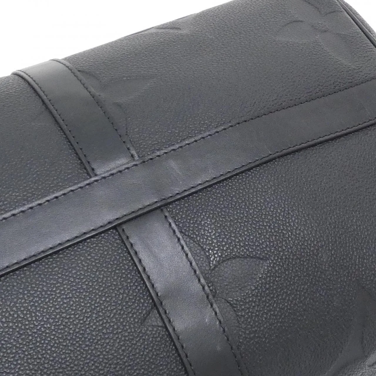 LOUIS VUITTON Keepall M45532 Boston Monogram Black Monogram - Thumbnail 3