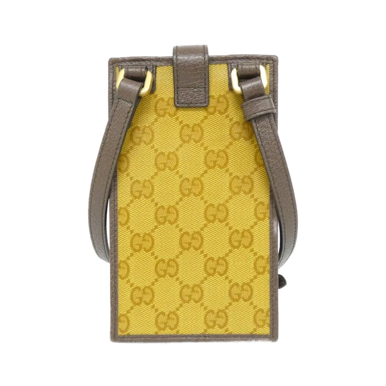 GUCCI 702203 UVSAT Wallet Canvas Black Canvas Rank A - Thumbnail 2