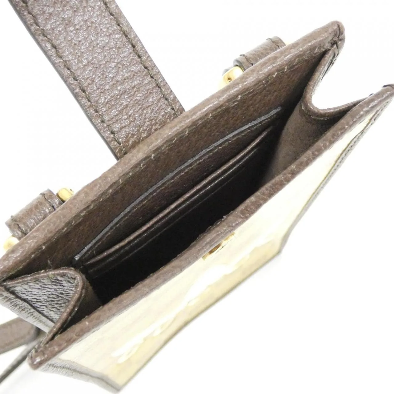 GUCCI 702203 UVSAT Wallet Canvas Black Canvas Rank A - Thumbnail 7