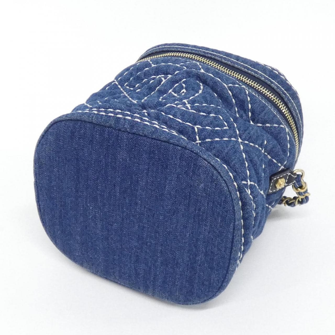 CHANEL AS1336 Bag Denim Blue Denim - Thumbnail 3