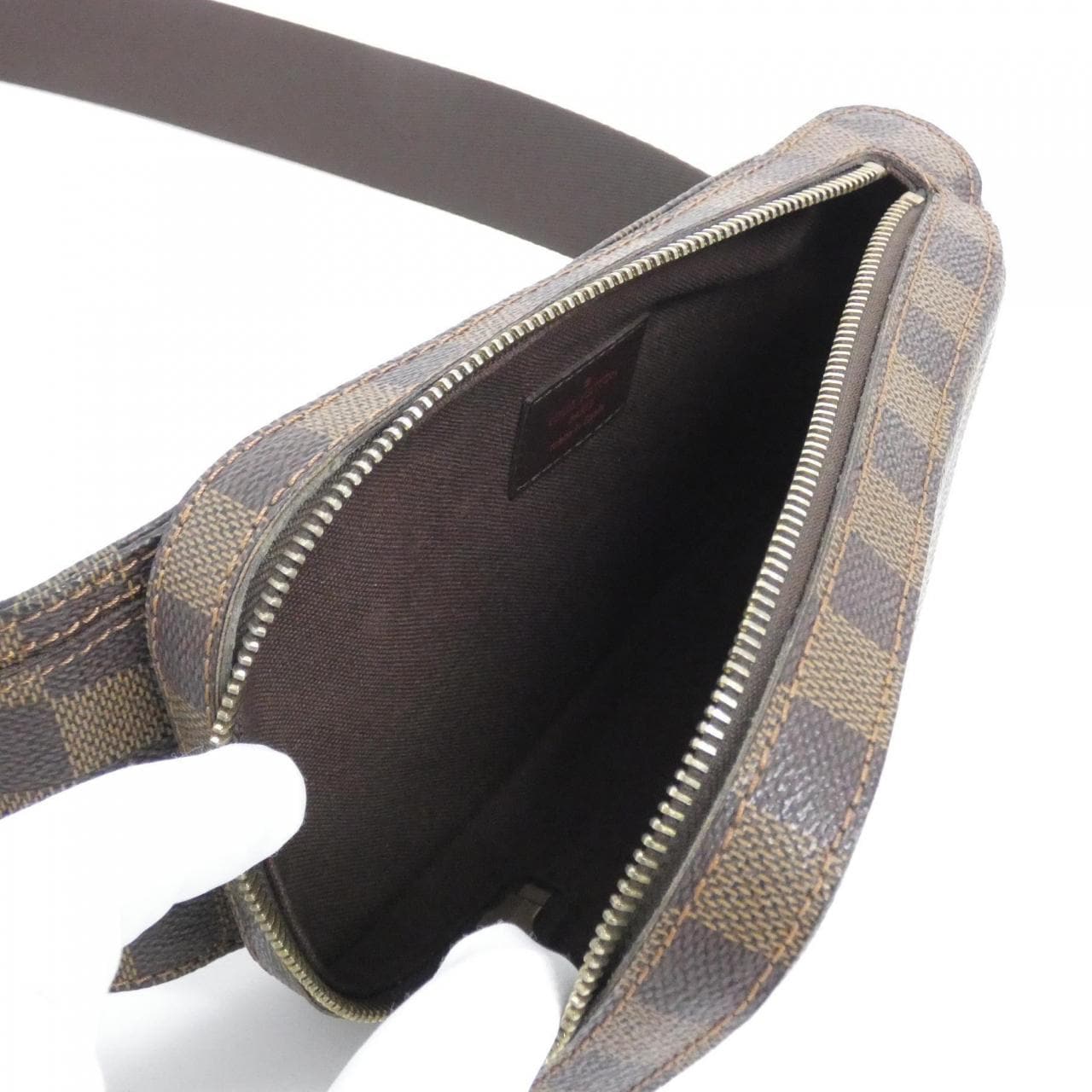 LOUIS VUITTON N51994 Shoulder Damier 黑色 Damier 中古品A - 縮圖 9