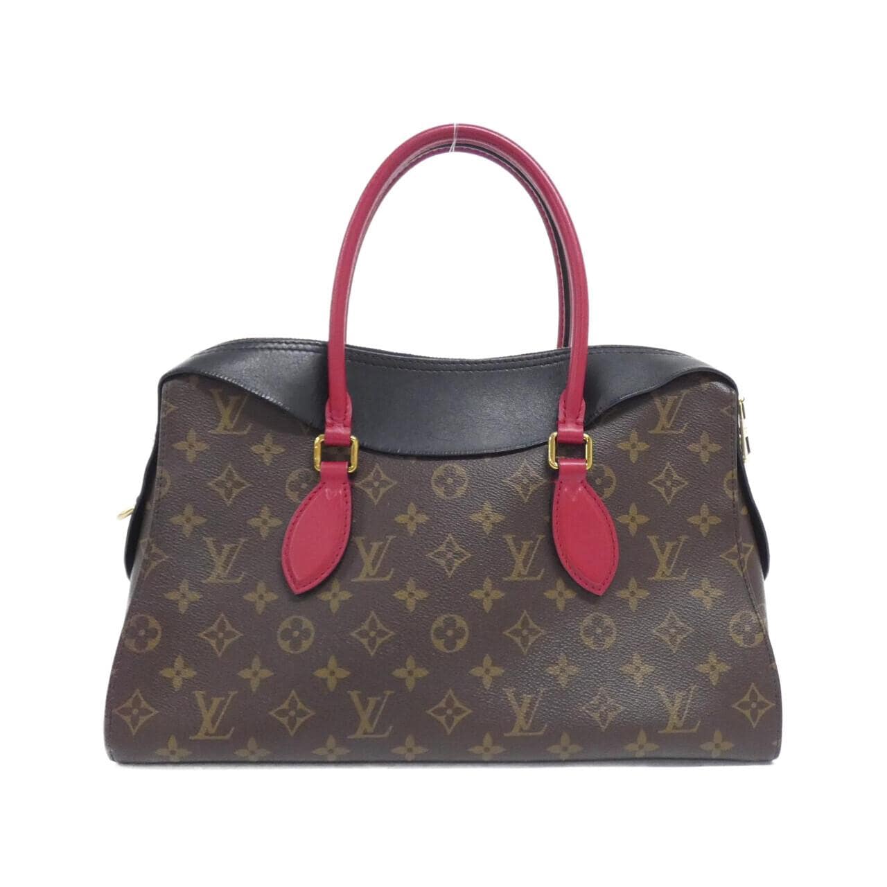 LOUIS VUITTON M41454 Tote Monogram Black Monogram Rank B - Thumbnail 2