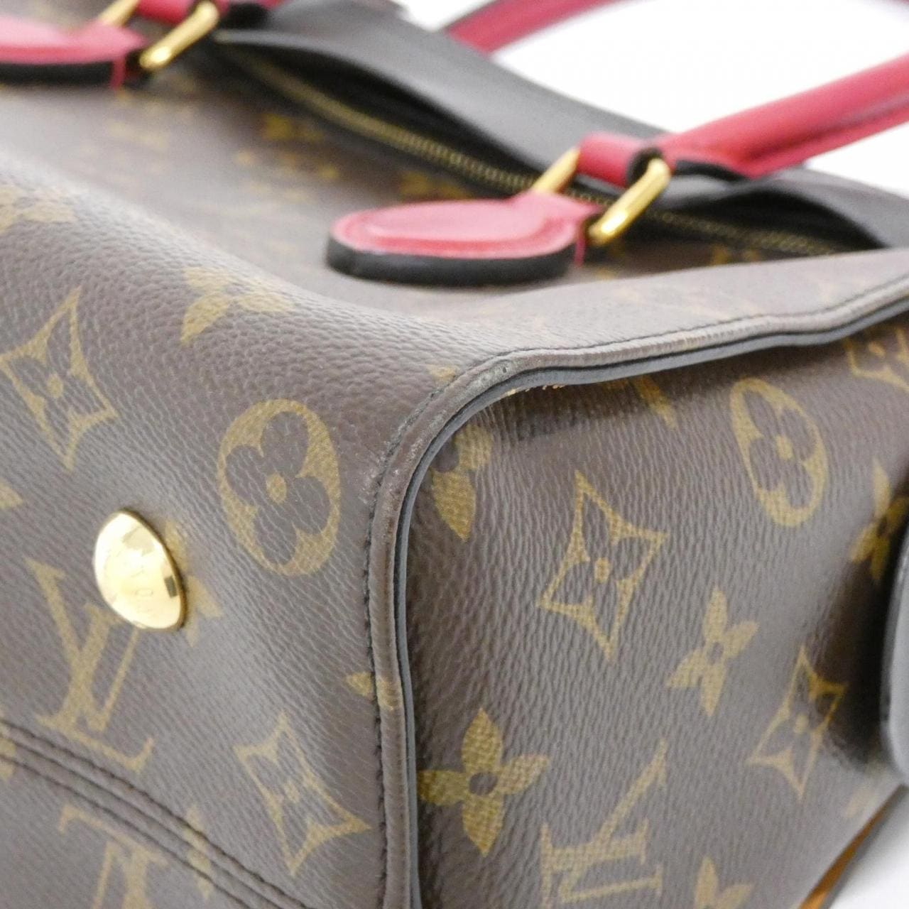 LOUIS VUITTON M41454 Tote Monogram Black Monogram Rank B - Thumbnail 4