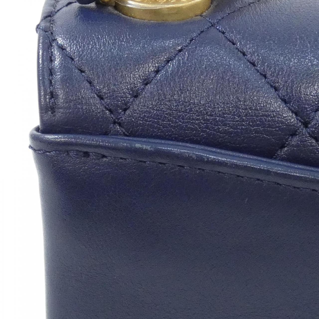 CHANEL AS2638 Shoulder 深藍色 中古品A - 縮圖 6