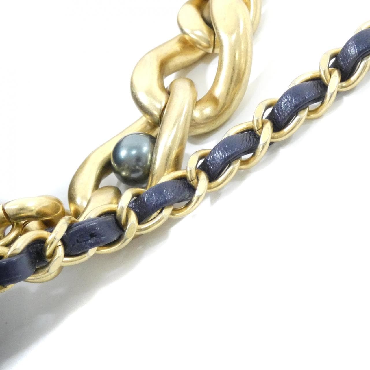 CHANEL AS2638 Shoulder 深藍色 中古品A - 縮圖 8