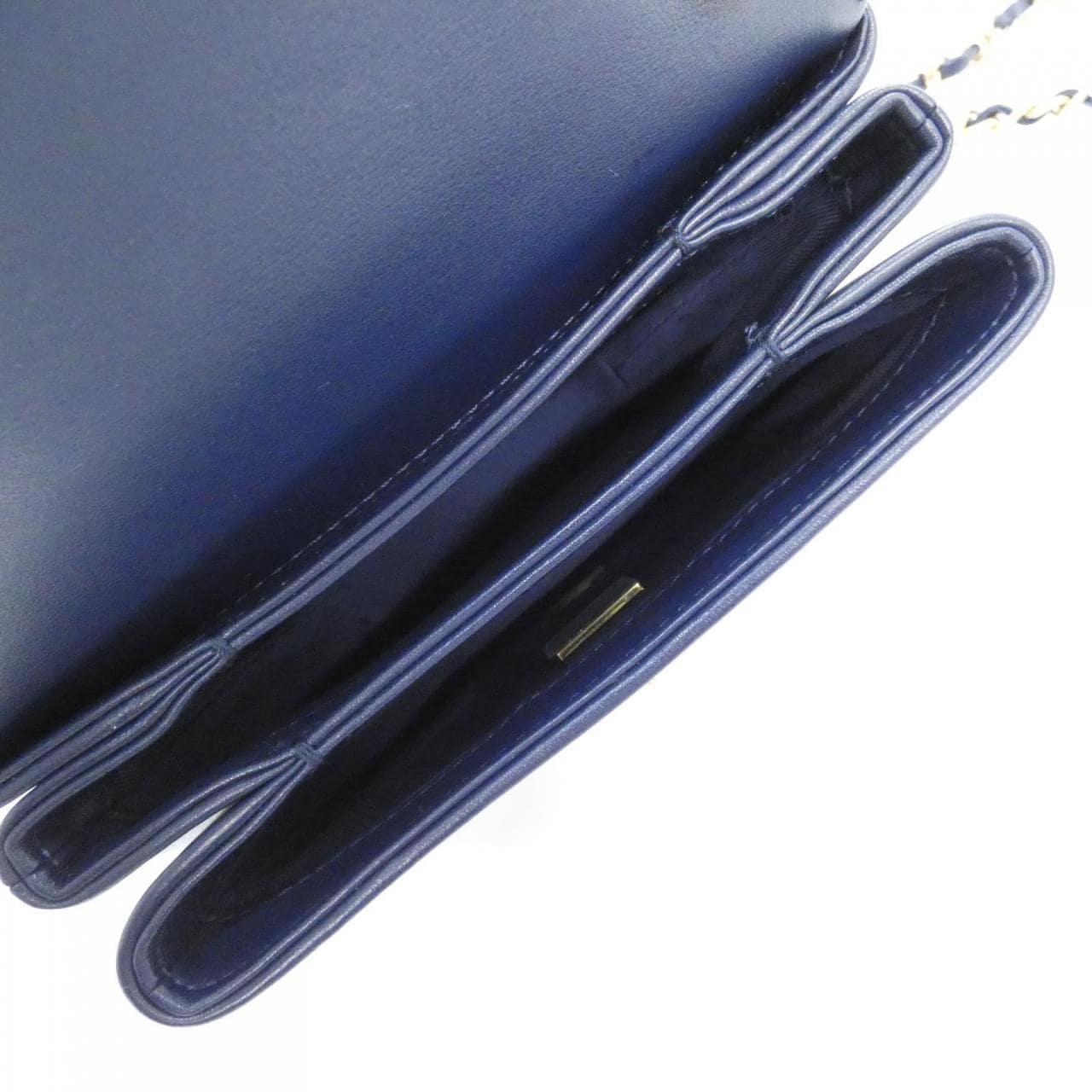 CHANEL AS2638 Shoulder 深藍色 中古品A - 縮圖 9