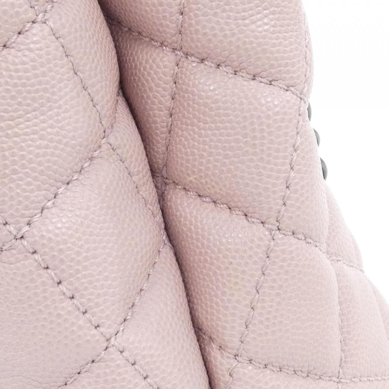 CHANEL Matelasse 92991 Bag Grained Calfskin Pink Grained Calfskin - Thumbnail 6