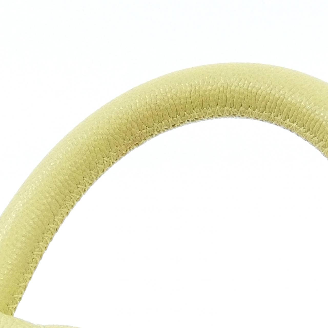 CHANEL Coco Handle AS2215 Bag Grained Calfskin Yellow Grained Calfskin - Thumbnail 6