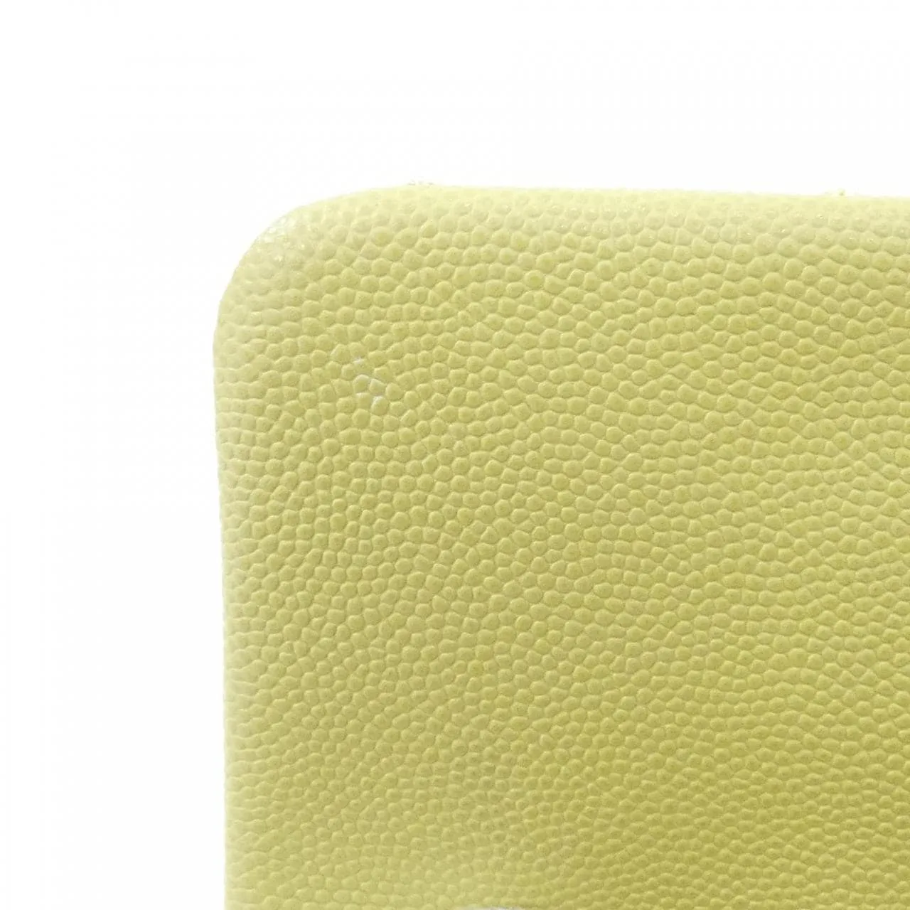 CHANEL Coco Handle AS2215 Handbag Grained Calfskin 黃色 荔枝紋牛皮 中古品A - 縮圖 8