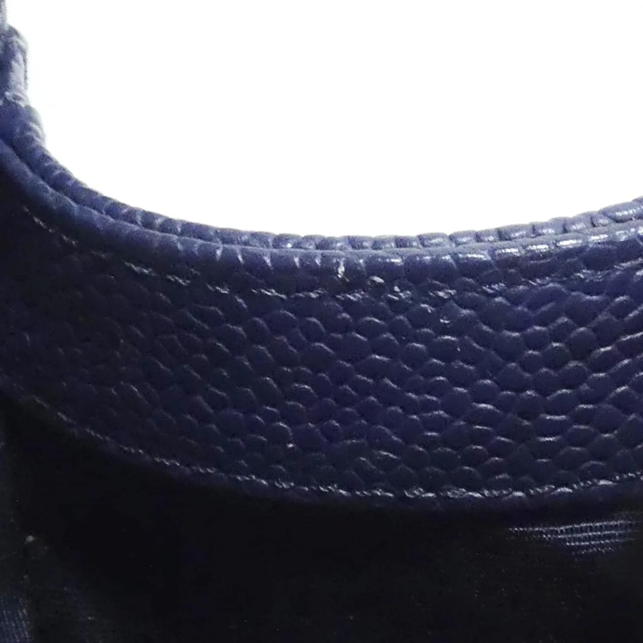 CHANEL Boy Chanel 67085 Shoulder Grained Calfskin Navy Grained Calfskin Rank A - Thumbnail 9