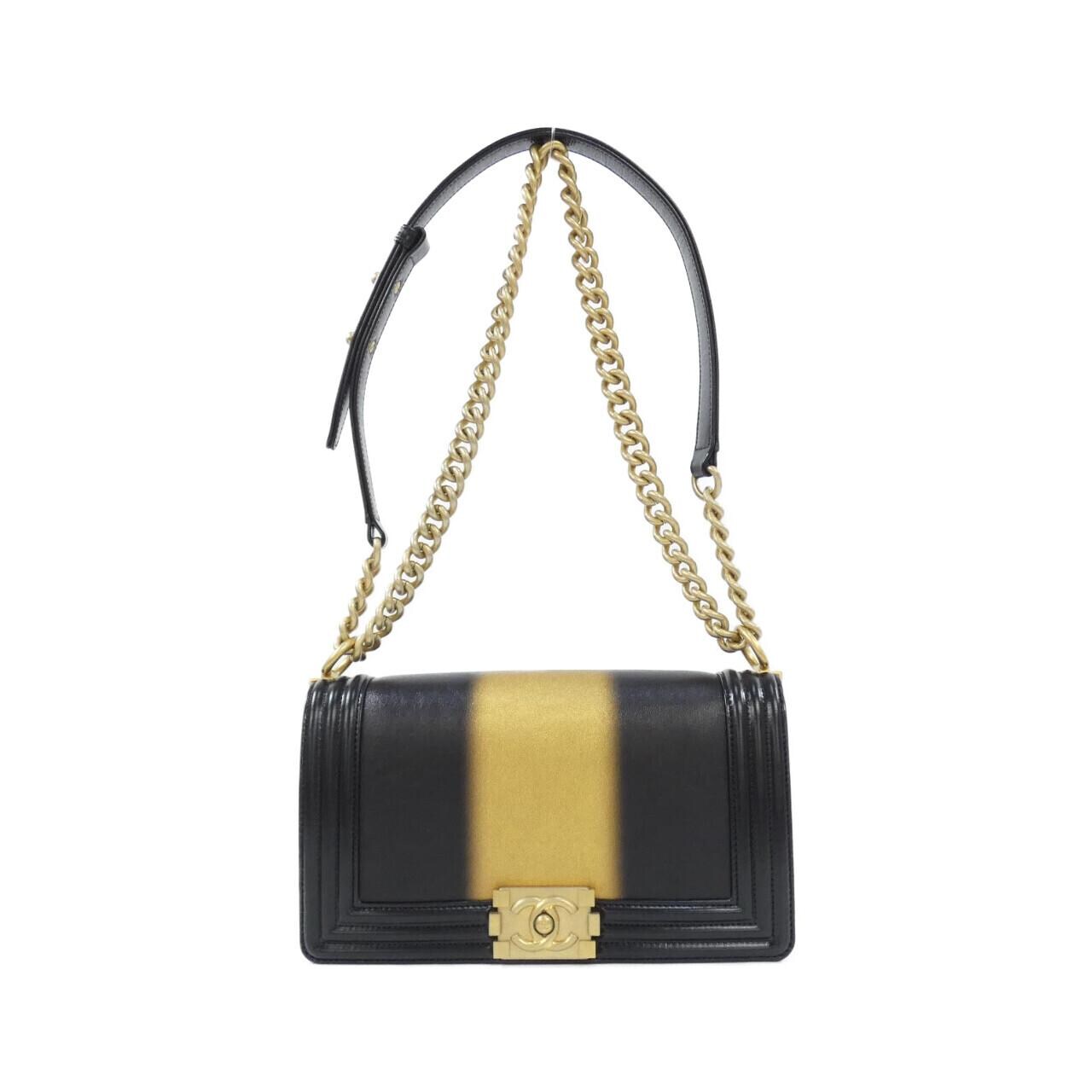 CHANEL Boy Chanel 67086 Shoulder Black
