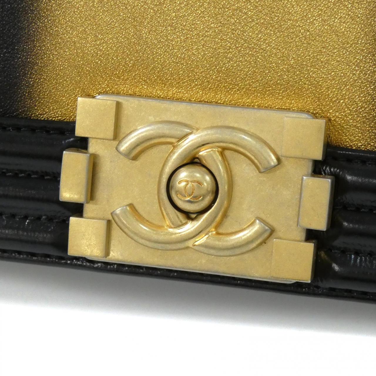 CHANEL Boy Chanel 67086 Shoulder Black Rank A - Thumbnail 4
