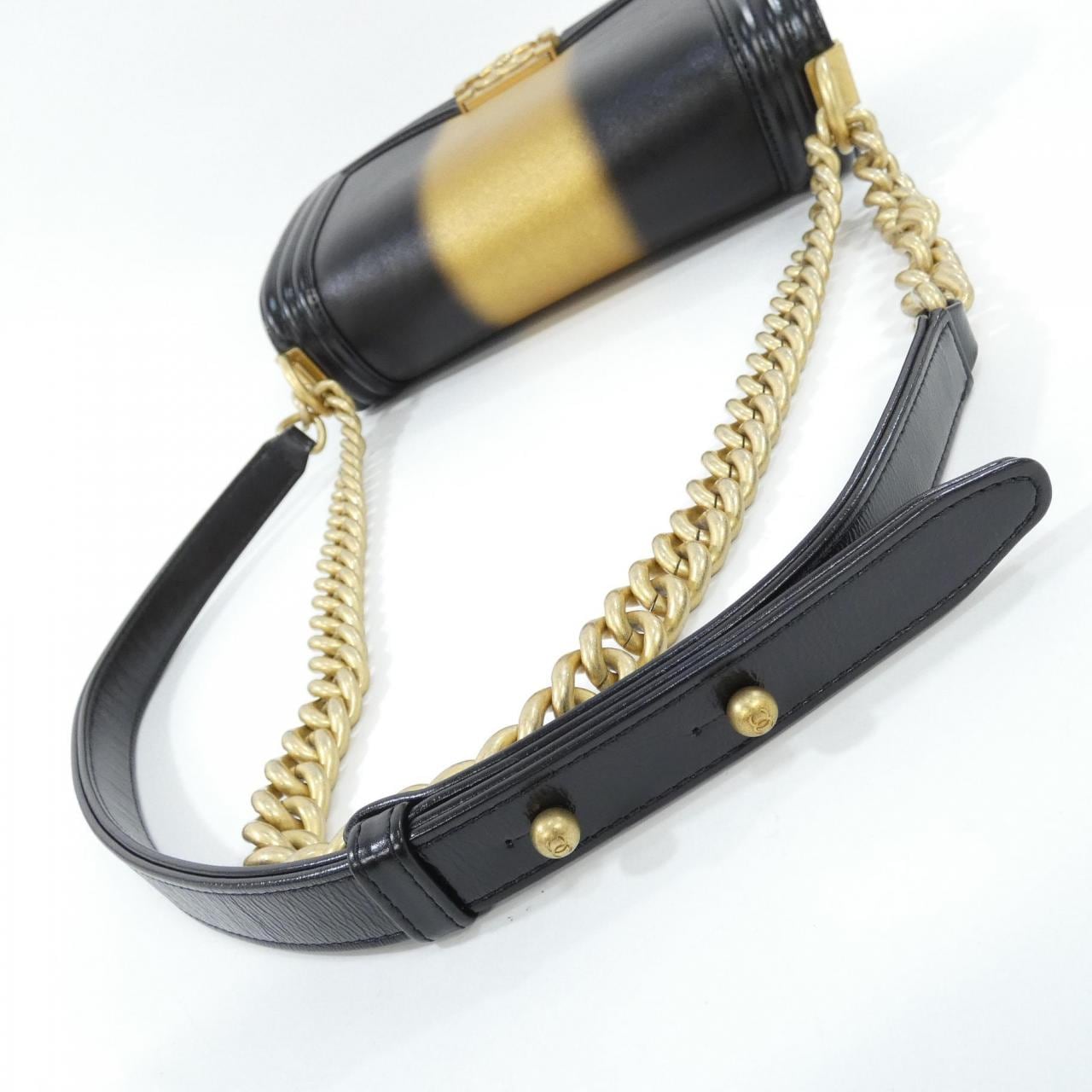 CHANEL Boy Chanel 67086 Shoulder Black Rank A - Thumbnail 8