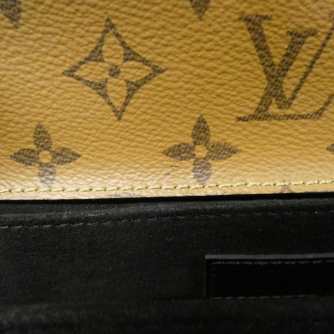 LOUIS VUITTON Pochette M44876 Pochette Monogram Black Monogram - Thumbnail 8