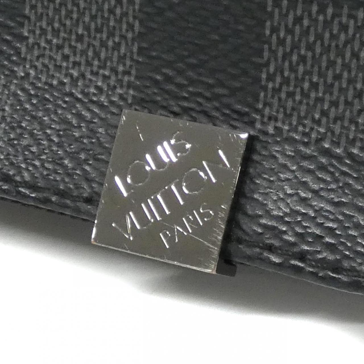 LOUIS VUITTON District N41028 Shoulder Bag Damier 黑色 Damier 中古品A - 縮圖 4