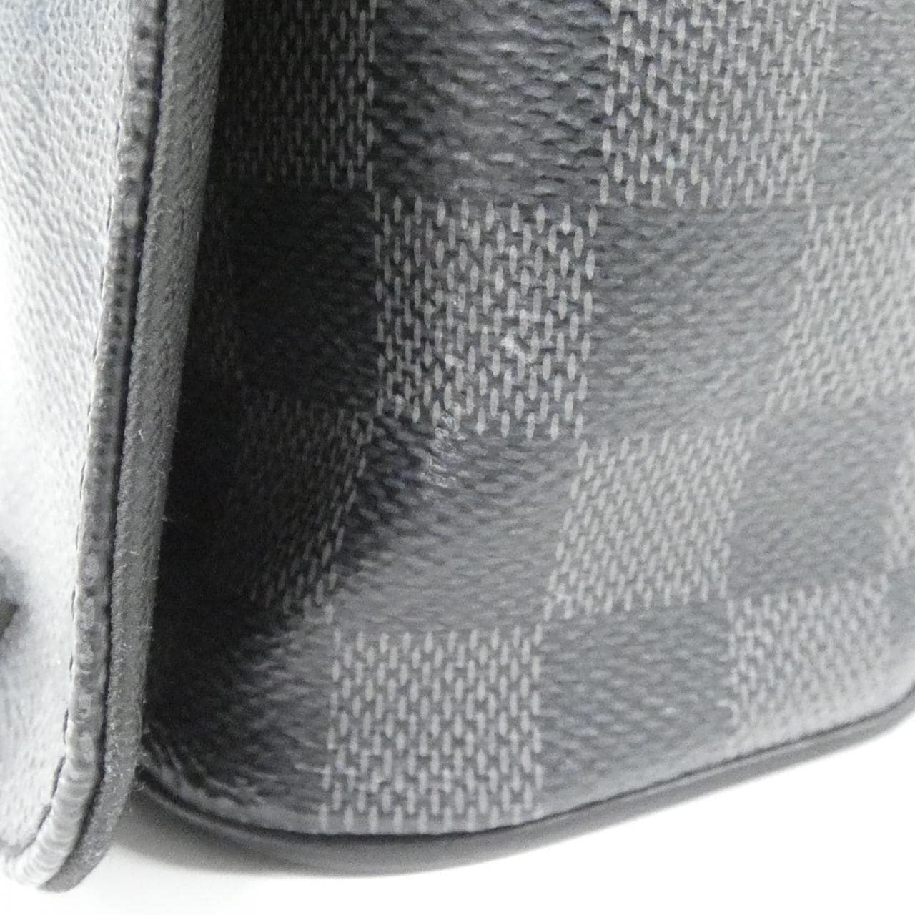 LOUIS VUITTON District N41028 Shoulder Bag Damier 黑色 Damier 中古品A - 縮圖 5