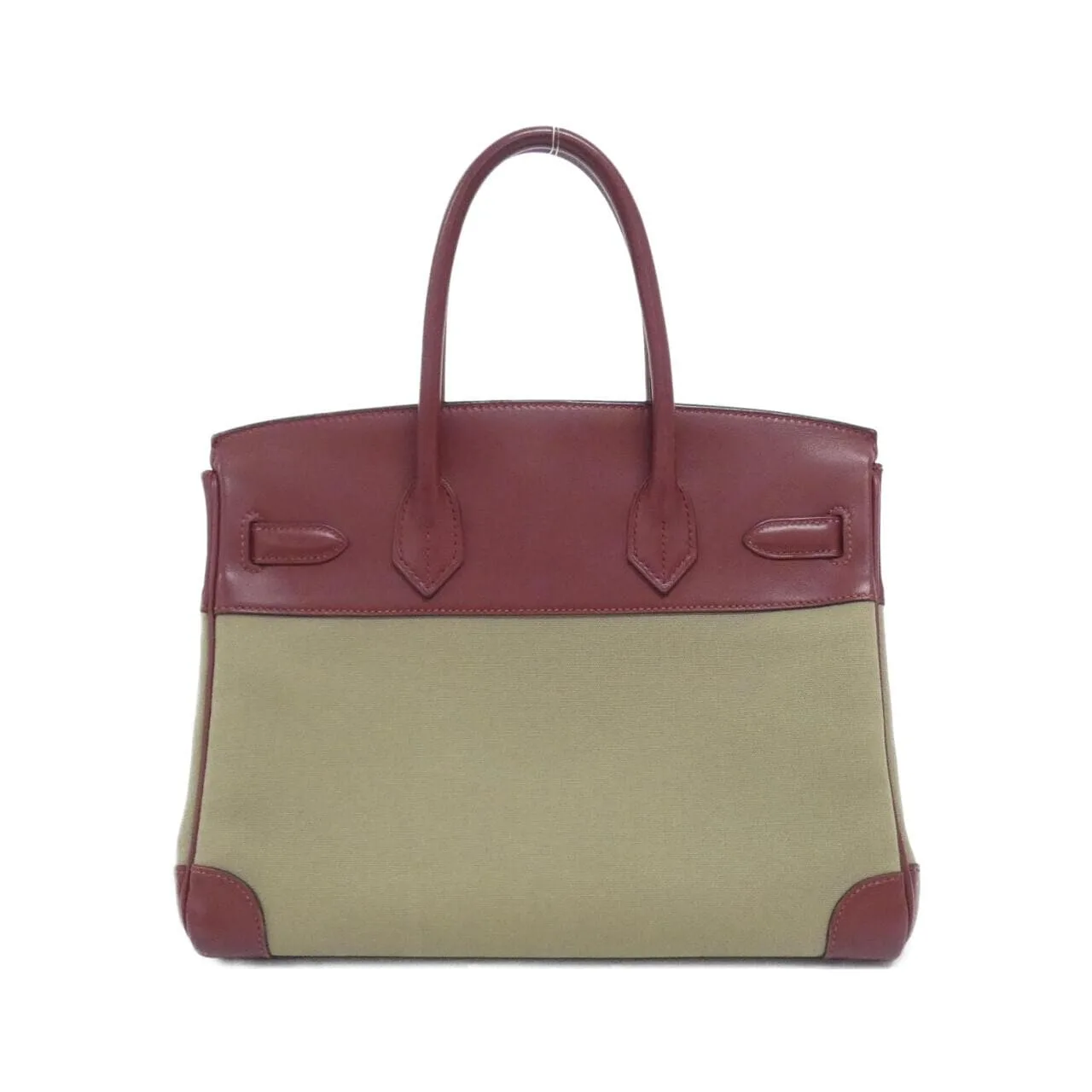 HERMES Birkin Handbag Swift Rouge Swift 皮 中古品B - 縮圖 2