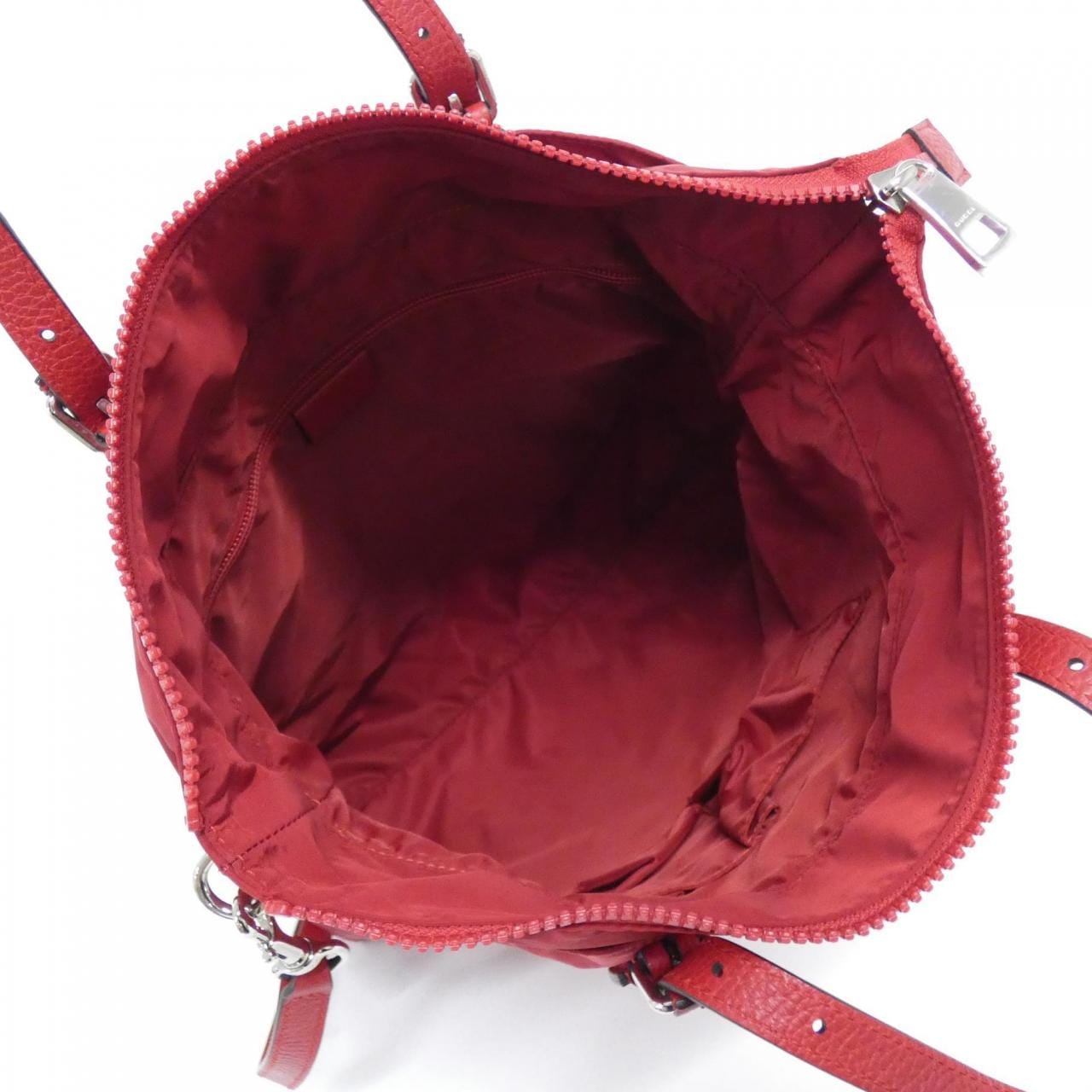 GUCCI 510333 K28AN Handbag Nylon Black Nylon - Thumbnail 8