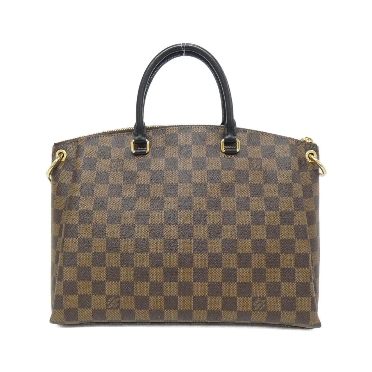 LOUIS VUITTON N45283 Tote Damier Black Damier - Thumbnail 2