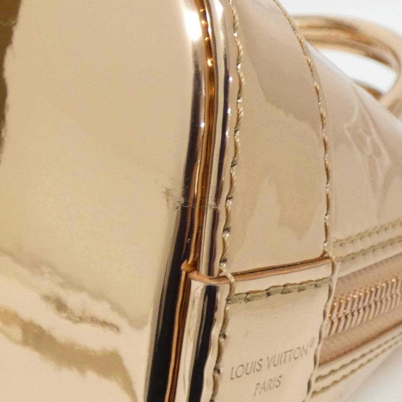 LOUIS VUITTON Alma M27037 Handbag Monogram 黑色 Monogram 中古品A - 縮圖 2