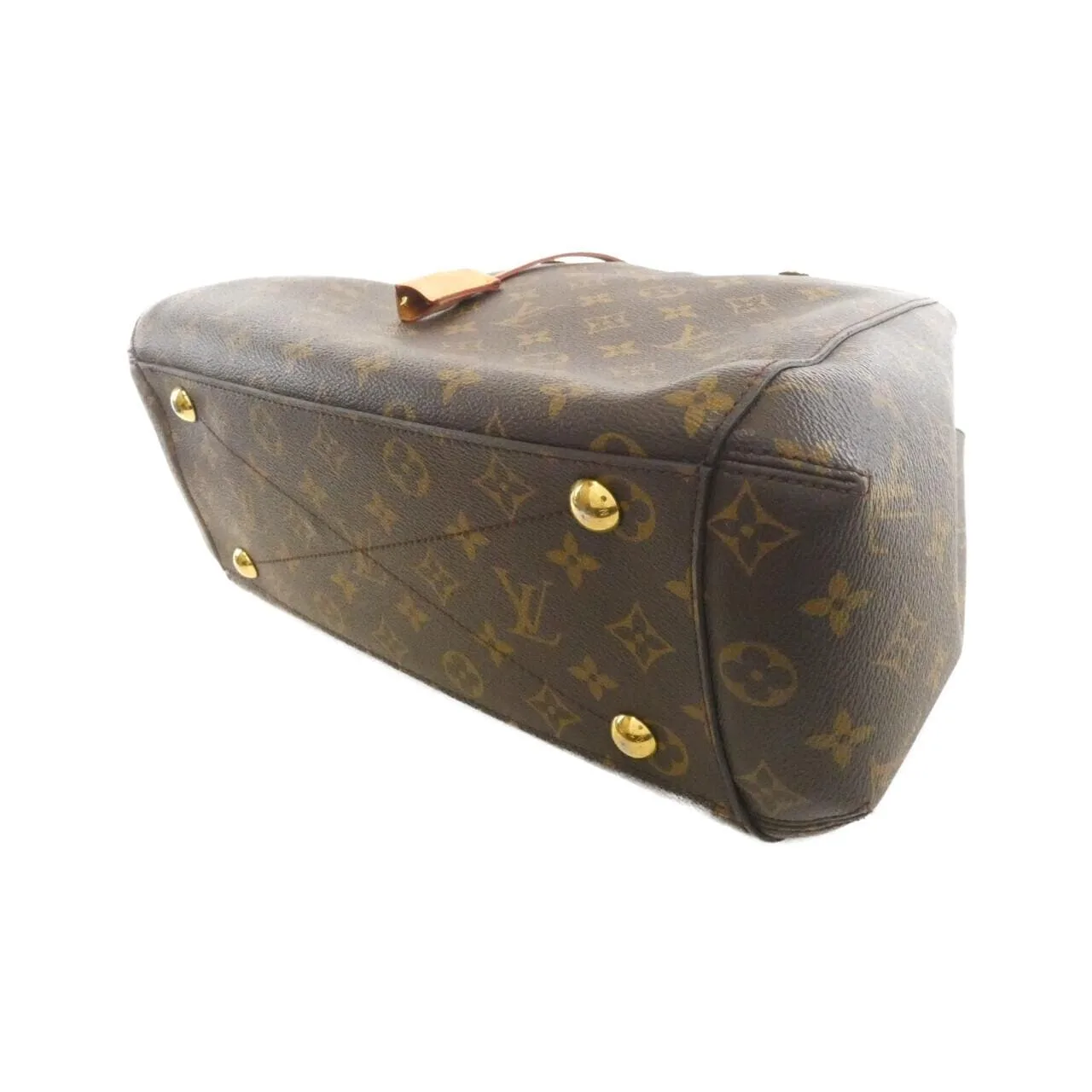 LOUIS VUITTON Montaigne M41056 Handbag Monogram 黑色 Monogram 中古品B - 縮圖 2