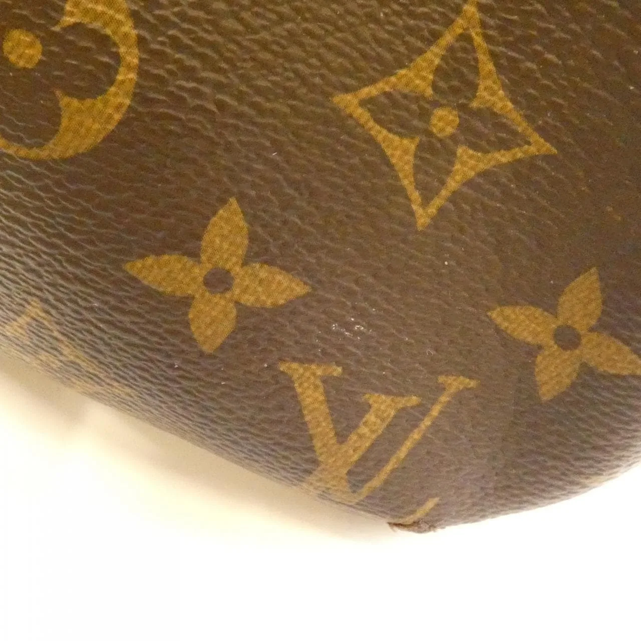LOUIS VUITTON Montaigne M41056 Handbag Monogram 黑色 Monogram 中古品B - 縮圖 4