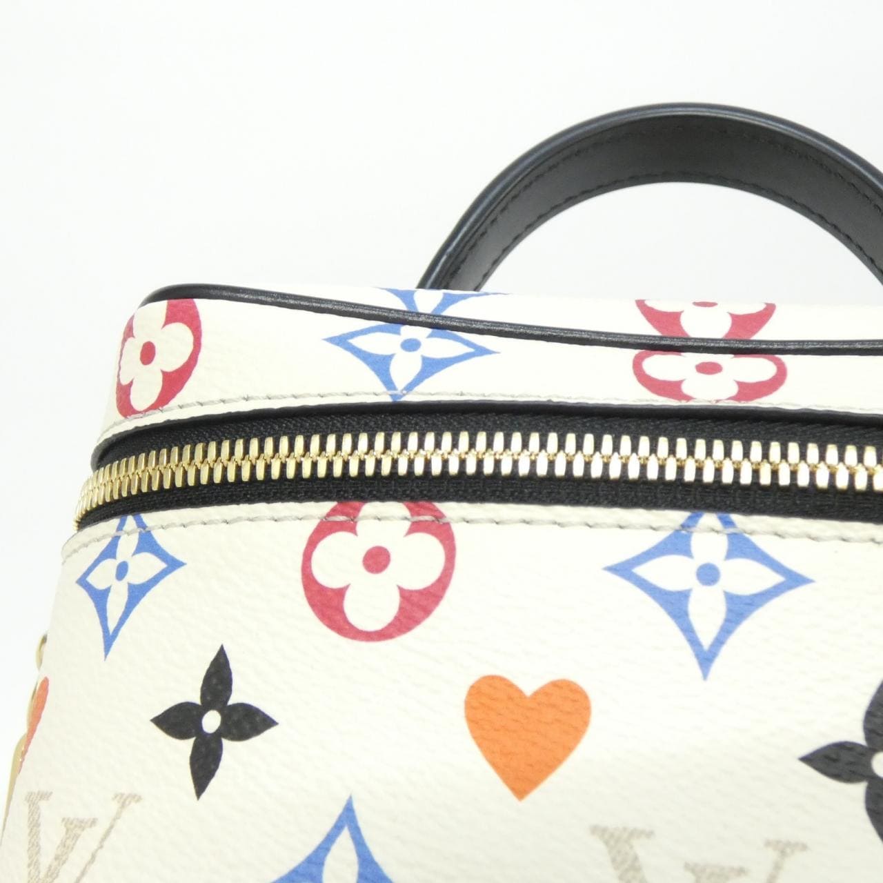 LOUIS VUITTON M57458 Handbag Monogram 黑色 Monogram 中古品A - 縮圖 4