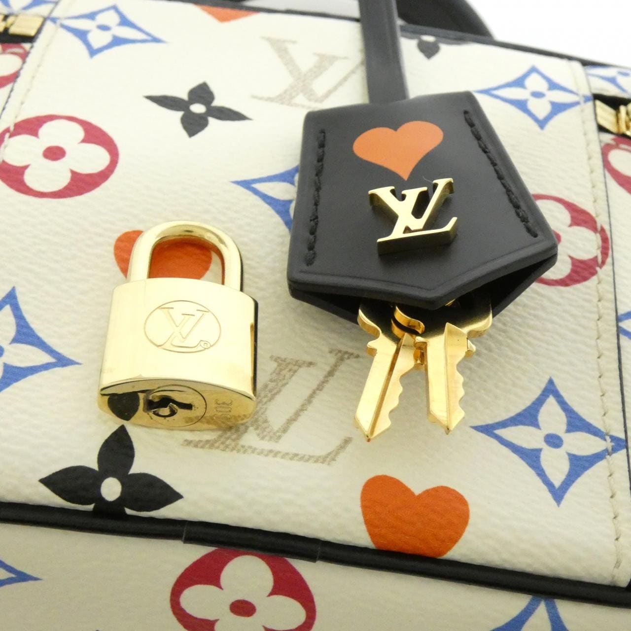 LOUIS VUITTON M57458 Handbag Monogram 黑色 Monogram 中古品A - 縮圖 5