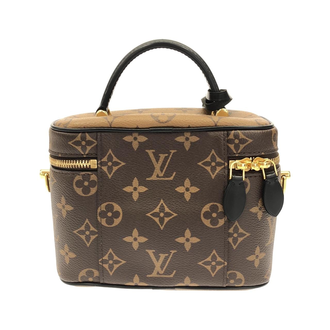 LOUIS VUITTON M45165 Handbag Monogram 黑色 Monogram 中古品A - 縮圖 2