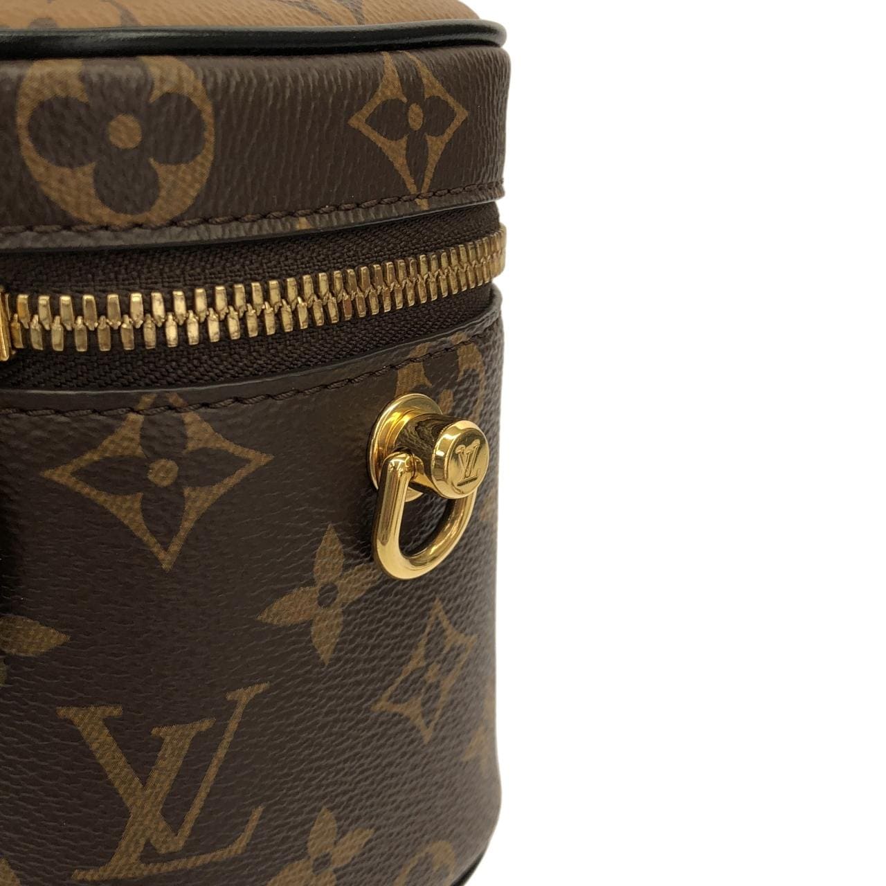 LOUIS VUITTON M45165 Handbag Monogram 黑色 Monogram 中古品A - 縮圖 5