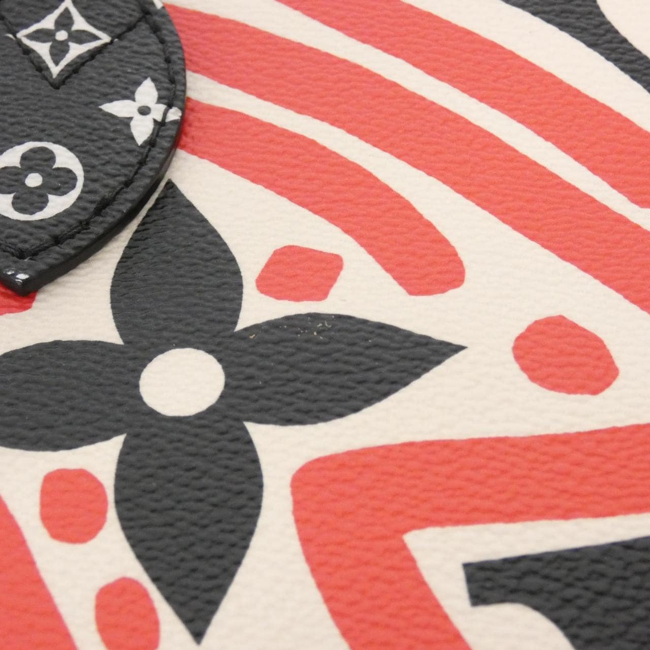 LOUIS VUITTON Neverfull M56583 Tote Canvas Rouge 帆布 中古品A - 縮圖 3