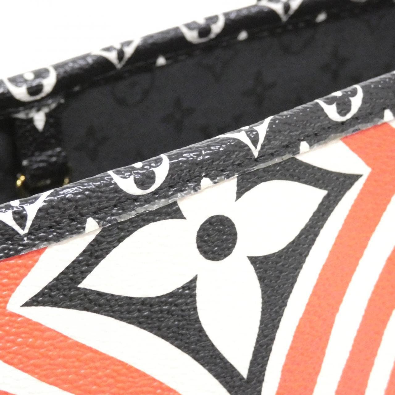 LOUIS VUITTON Neverfull M56583 Tote Canvas Rouge 帆布 中古品A - 縮圖 4