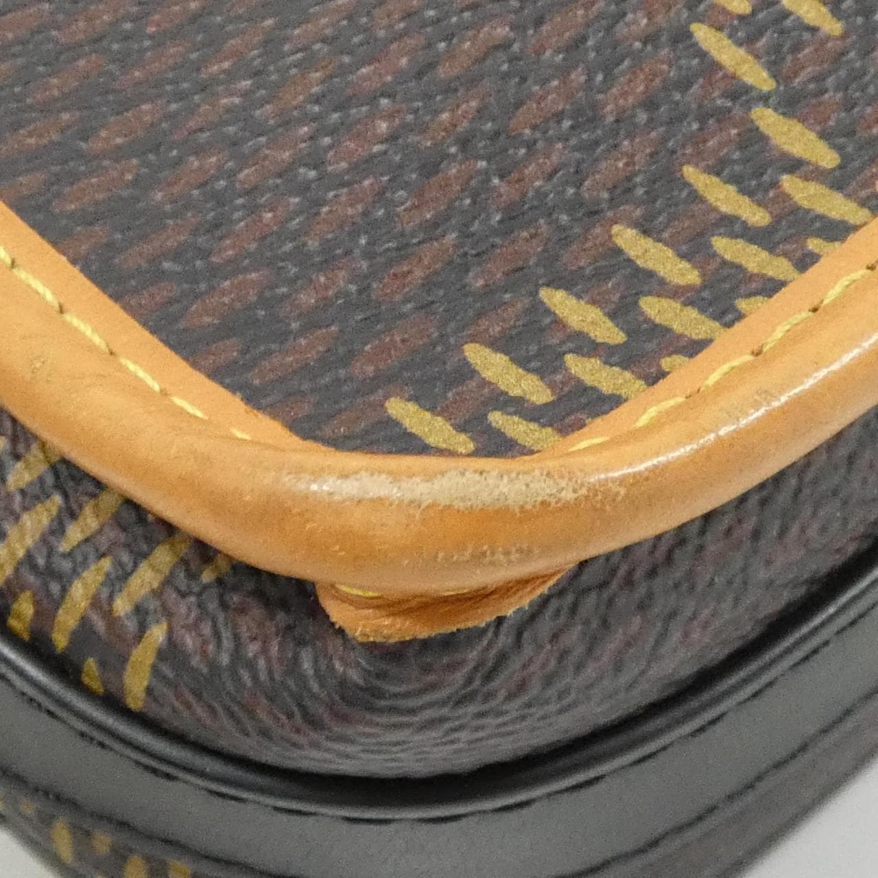 LOUIS VUITTON N40357 Shoulder Bag Damier 黑色 Damier 中古品B - 縮圖 3