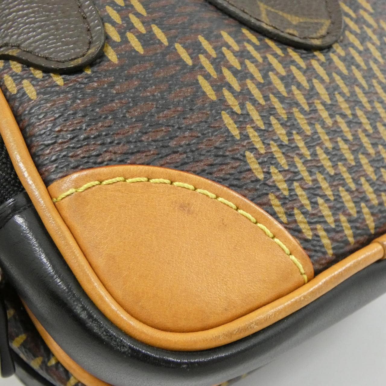 LOUIS VUITTON N40357 Shoulder Bag Damier 黑色 Damier 中古品B - 縮圖 7