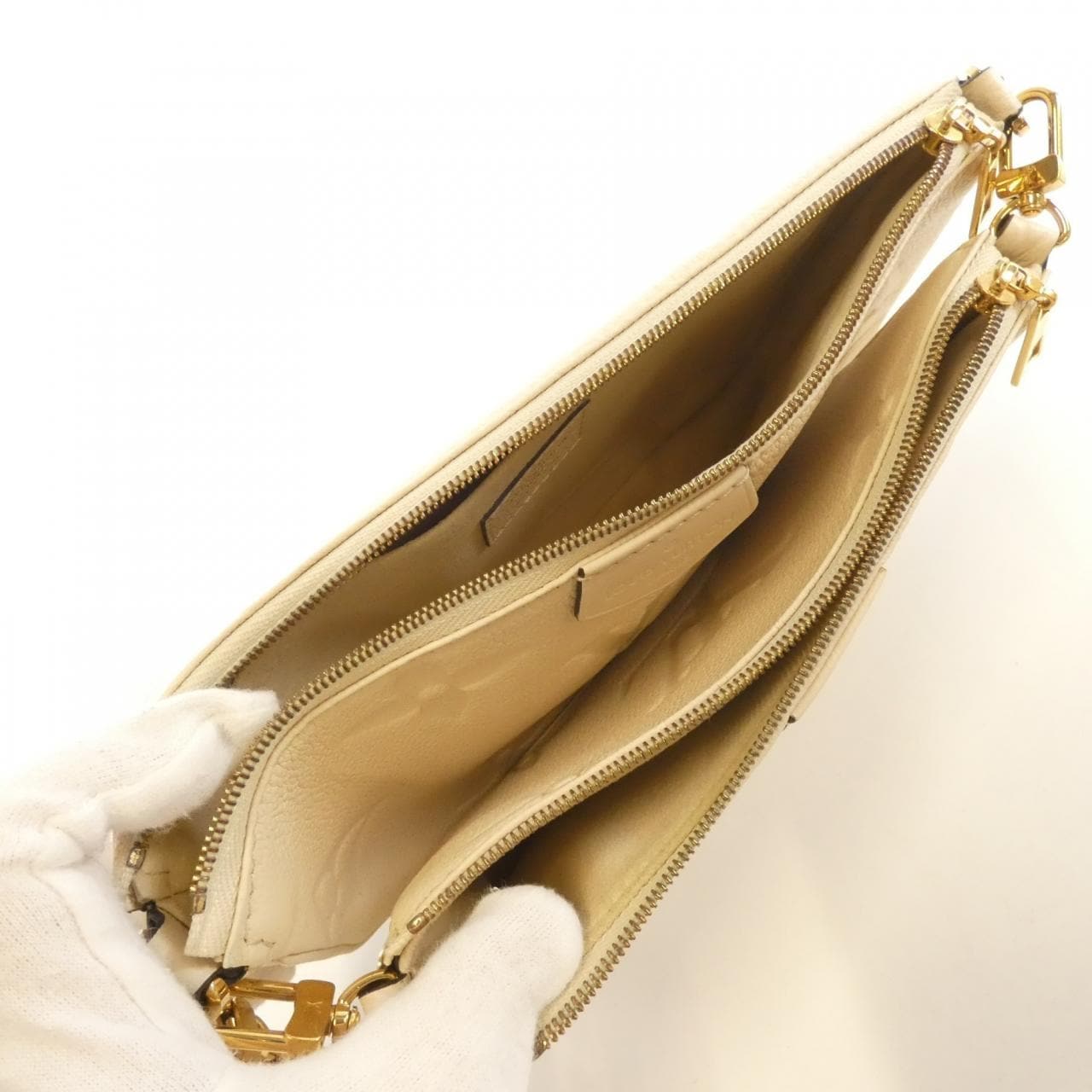 LOUIS VUITTON Pochette M46568 Shoulder Bag Monogram Black Monogram - Thumbnail 9