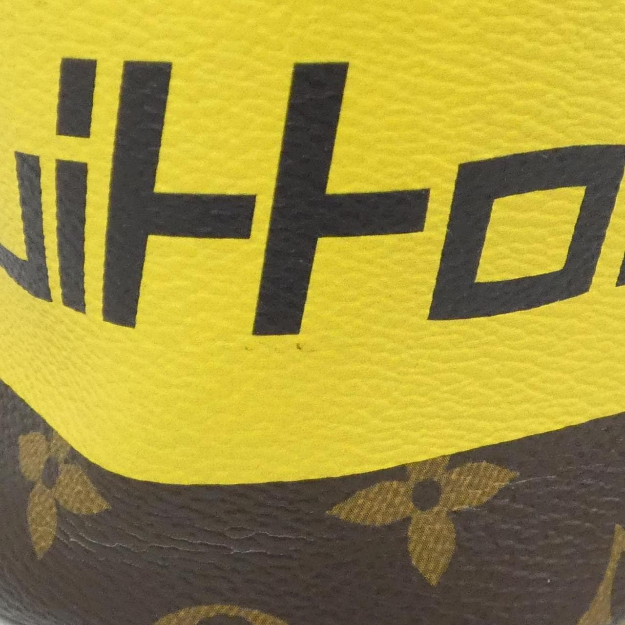 LOUIS VUITTON Shoulder Bag Canvas 黑色 帆布 中古品A - 縮圖 7