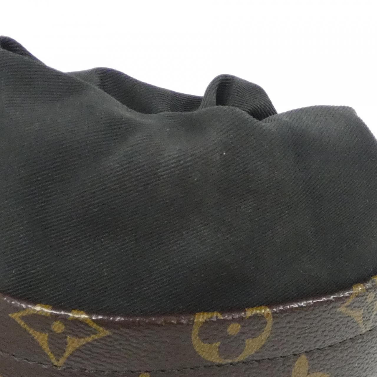 LOUIS VUITTON Shoulder Bag Canvas 黑色 帆布 中古品A - 縮圖 8