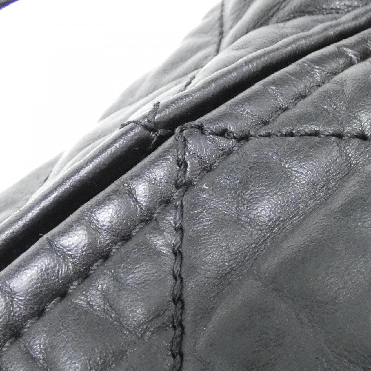 CHANEL Shoulder Lambskin Black Lambskin - Thumbnail 5