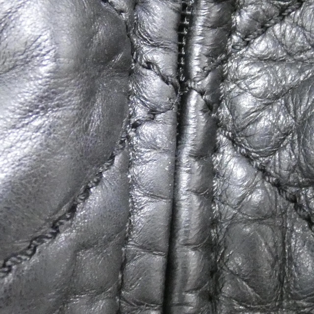 CHANEL Shoulder Lambskin Black Lambskin - Thumbnail 6