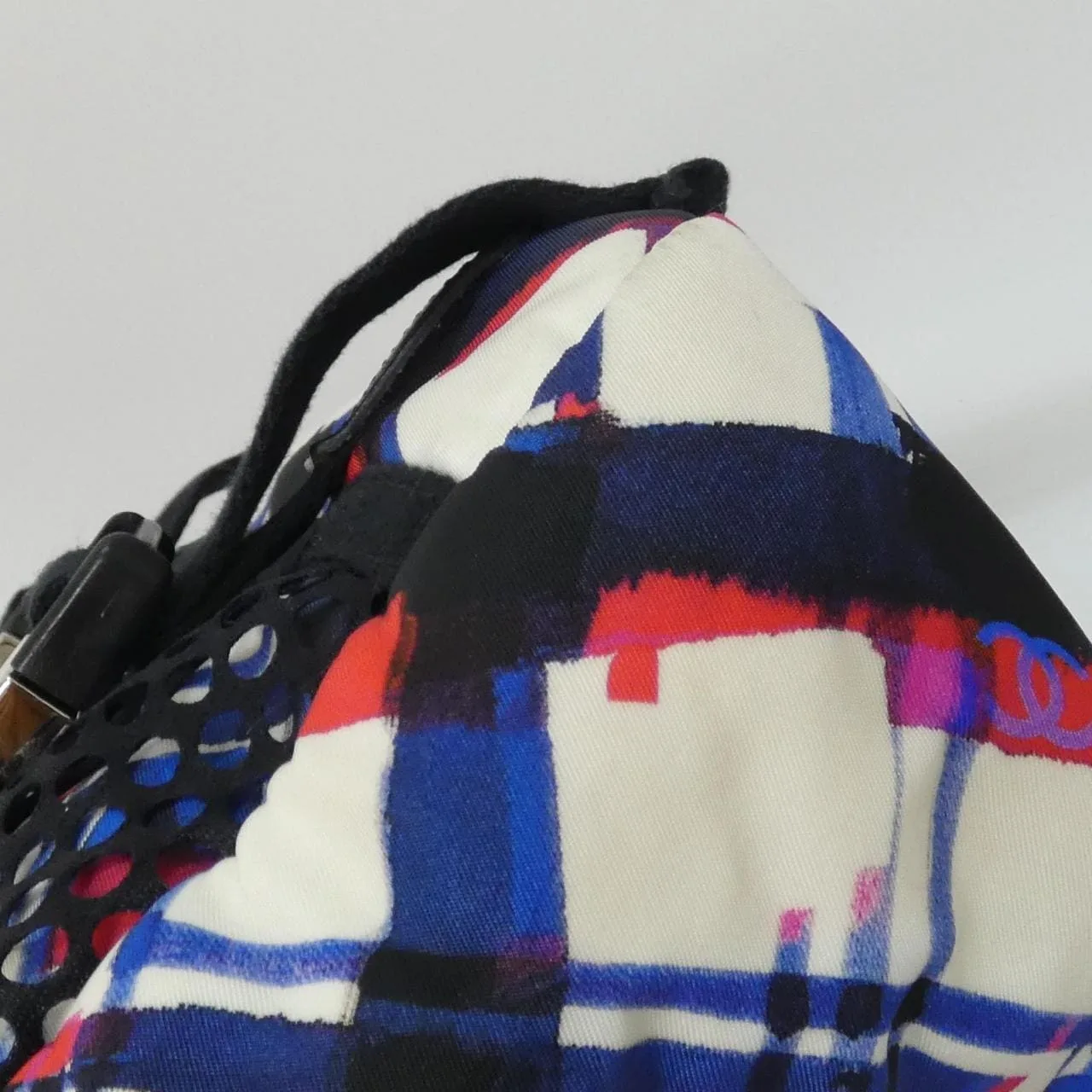 CHANEL 93326 Backpack Nylon White Nylon - Thumbnail 4