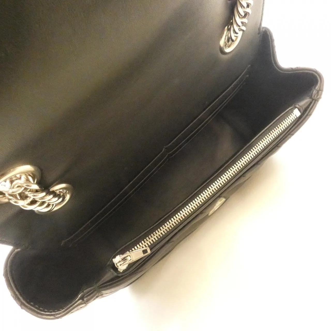 BALENCIAGA 501681 0HIAN Shoulder Leather Black Leather Rank A - Thumbnail 6