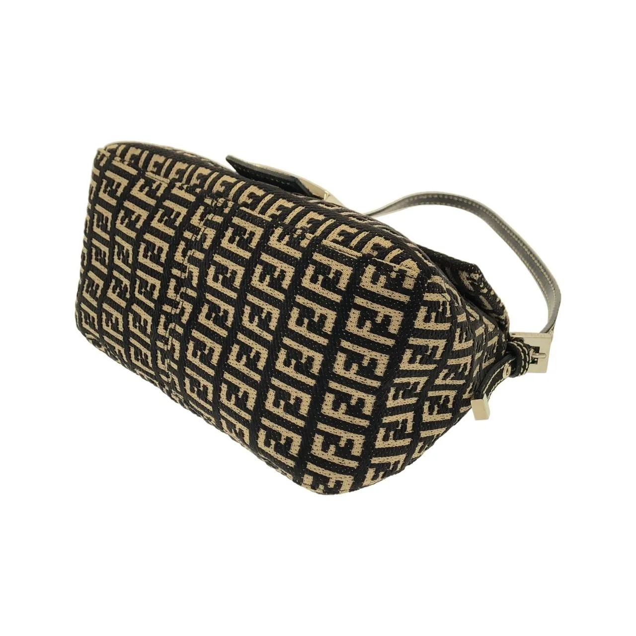 FENDI Baguette 8BR180 Shoulder Canvas Black Canvas Rank A - Thumbnail 3