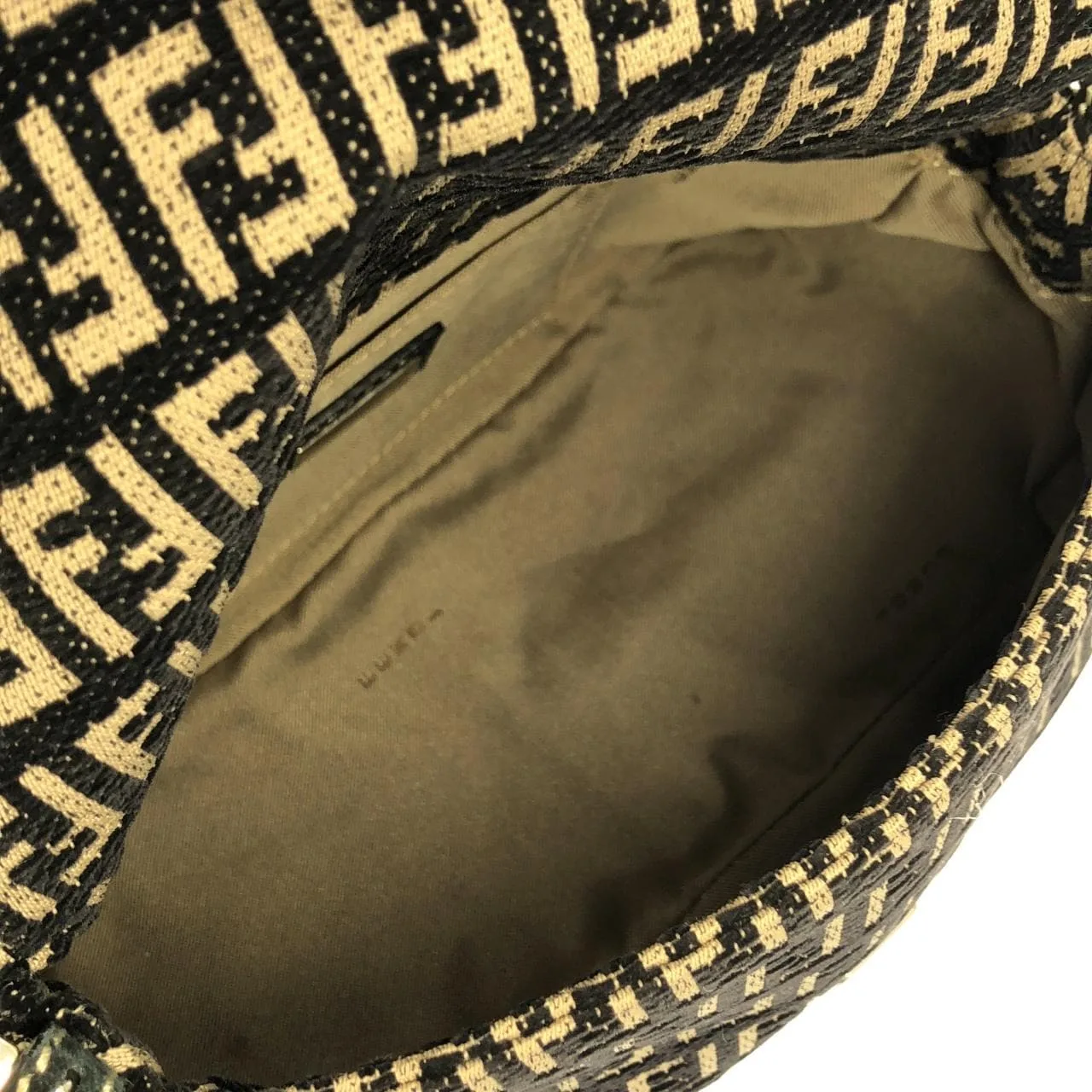 FENDI Baguette 8BR180 Shoulder Canvas Black Canvas Rank A - Thumbnail 8