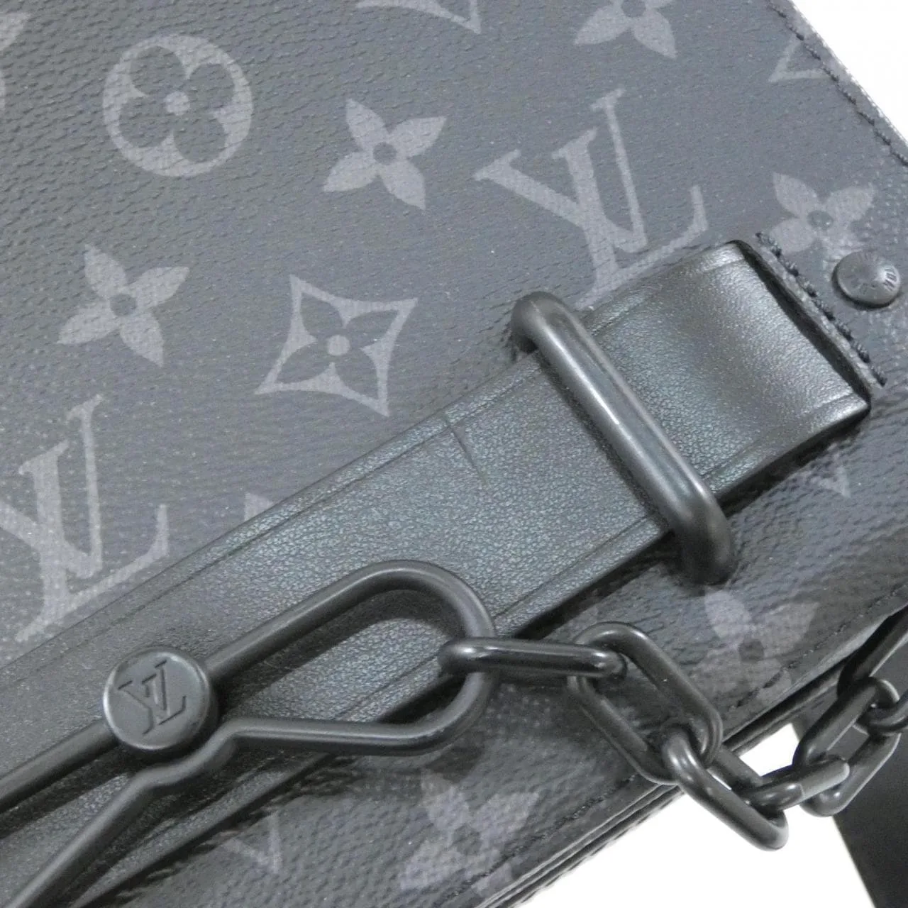 LOUIS VUITTON Steamer M45585 Shoulder Monogram Black Monogram Rank A - Thumbnail 4